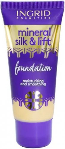 INGRID - MINERAL SILK & LIFT - Make-Up Foundation Moisturizing & Smoothing - 30 - NATURAL BEIGE