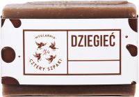 Mydlarnia Cztery Szpaki - Naturalne mydło z dodatkiem dziegciu brzozowego - Na problemy skórne - 110 g