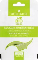 ORIENTANA - BIO MASK - Natural Clay Mask - Naturalna maseczka z glinki - Imbir i trawa cytrynowa - 10 ml