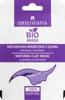 ORIENTANA - BIO MASK - Natural Clay Mask - Natural clay mask - Almond and saffron - 10 ml