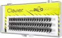 Clavier - Natural DU2O Double Volume - Kępki rzęs o podwójnej objętości - MIX - 9 mm, 10 mm, 11 mm - MIX - 9 mm, 10 mm, 11 mm