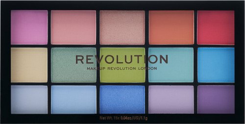 MAKEUP REVOLUTION - RELOADED SHADOW PALETTE - Palette of 15 eyeshadows - SUGAR PIE