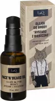 LaQ - FACE 'N' BEARD OIL - Olejek po goleniu i do brody - Ryszard z Bieszczad - 30 ml