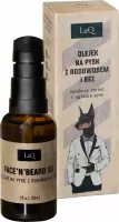 LaQ - FACE 'N' BEARD OIL - Aftershave and Beard Oil - Doberman - 30 ml