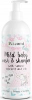 Nacomi - Baby - Mild Baby Wash & Shampoo - Mild body and hair washing lotion for children - 400 ml