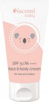 Nacomi - Baby - SPF 50 PA ++++ Face & Body Cream - Photostable face and body cream for children - 50 ml
