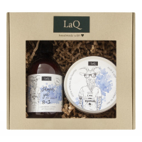 LaQ - Duży Kozioł - Zestaw prezentowy dla mężczyzn - Żel pod prysznic 500 ml + Peeling 200 ml