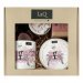LaQ - Kocica - Gift set for women - Shower Gel 500 ml + Face Butter 50 ml + Face Mousse 100 ml + Body Scrub 200 ml