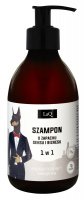 LaQ - Energetyzujący szampon do włosów dla mężczyzn - Doberman - 300 ml
