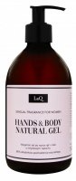 LaQ - HANDS & BODY NATURAL GEL - Wegański żel do mycia rąk i ciała o zmysłowym zapachu - 500 ml