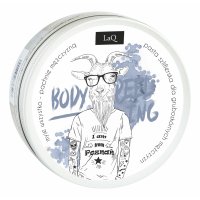 LaQ - Body Wash and Scrub - Natural washing scrub for men - KOzioł- 200 ml