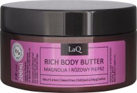 LaQ - RICH BODY BUTTER - Bogate masło do ciała - Magnolia i Różowy Pieprz - 200 ml