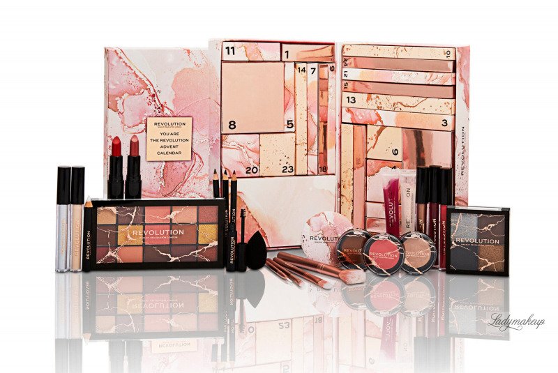 MAKEUP REVOLUTION YOU ARE THE REVOLUTION Advent Calendar Kalendarz MAKEUP REVOLUTION YOU ARE THE REVOLUTION Advent Calendar Kalendarz