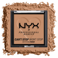 NYX Professional Makeup - CAN'T STOP WON'T STOP - Mattifying Powder - Mattifying Powder - 6 g - CARAMEL - CARAMEL