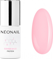 NeoNail - COVER Base Protein - Pastel Collection - Protein, pastel hybrid base for nails - 7.2 ml - 8719-7 PASTEL APRICOT - 8719-7 PASTEL APRICOT