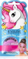 Eveline Cosmetics - Glow Bella Unicorn - Holographic Peel-Off Mask - Matująco-oczyszczająca maseczka do twarzy peel-off - 7 ml