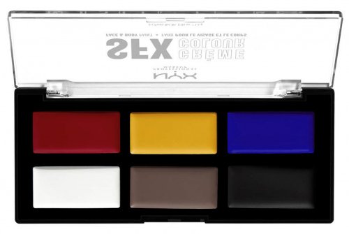 NYX Professional Makeup - SFX CREME COLOUR Face & Body Paint - Paleta 6 farb do twarzy i ciała - PRIMARY