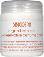 BINGOSPA - Argan Bath Salt - Arganowa sól do kąpieli - 550g