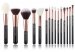 JESSUP - Individual Brushes Set - A set of 15 brushes for face and eye make-up - T160 Black / Rose Gold
