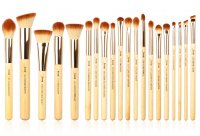 JESSUP - Bamboo Brushes Set - Set of 20 brushes for face and eye make-up - T145