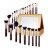 JESSUP - Zinfandel Makeup Tool Kit - Set of 25 make-up brushes + casket - T285