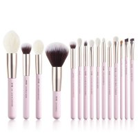 JESSUP - Blushing Bride Daily Brushes Set - Set of 15 brushes for face and eye make-up - T292