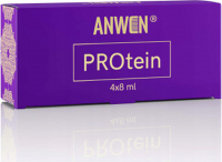 ANWEN - PROtein - Intensywna kuracja proteinowa do włosów w ampułkach - 4x8 ml