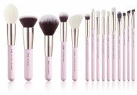 JESSUP - Blushing Bride Essential Brushes Set - Set of 15 brushes for face and eye make-up - T293