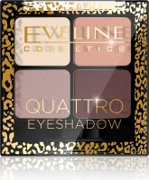 Eveline Cosmetics - QUATTRO - Professional Eyeshadow Palette - Paleta 4 cieni do oczu