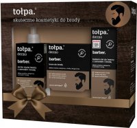 Tołpa - Dermo Barber - Gift set for face and beard care for men - Face wash gel 150 ml + Beard cream 60 ml + Face balm-gel with stubble 75 ml