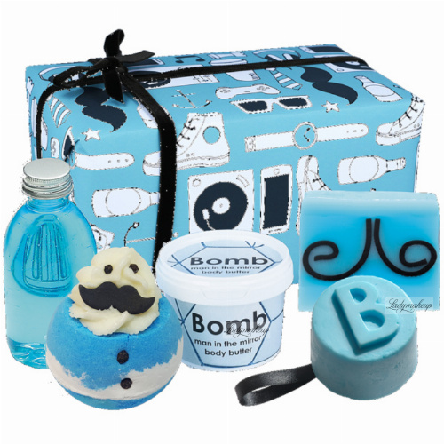 Bomb Cosmetics - Gift Pack - Zestaw prezentowy kosmetyków do pielęgnacji ciała - Dla mężczyzn - New Age Hipster