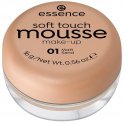 Essence - Soft Touch Mousse Makeup - Podkład do twarzy - 01 - MATT SAND - 01 - MATT SAND
