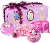 Bomb Cosmetics - Gift Pack - Zestaw prezentowy kosmetyków do pielęgnacji ciała - Fleece Navidad