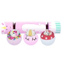 Bomb Cosmetics - Cracker Gift Pack - Candy-shaped gift set - The Christmas Unicorn
