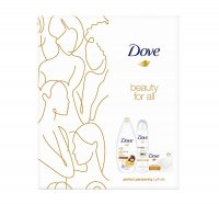 Dove - Perfect Pampering Gift Set - Gift set of body care cosmetics - Antiperspirant 150 ml + Shower gel 250 ml + Bar soap 100 g