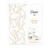 Dove - Perfect Pampering Gift Set - Zestaw prezentowy kosmetyków do pielęgnacji ciała - Antyperspirant 150 ml + Żel pod prysznic 250 ml + Mydło w kostce 100 g