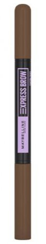 MAYBELLINE - EXPRESS BROW - SATIN DUO - Double-sided eyebrow pencil - BRUNETTE