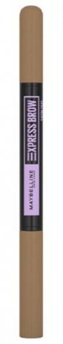 MAYBELLINE - EXPRESS BROW - SATIN DUO - Double-sided eyebrow pencil - DARK BLONDE