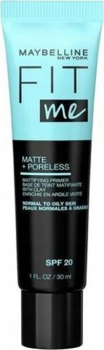 MAYBELLINE - FIT ME - MATTE + PORELESS Mattifying Primer - Matująca baza pod makijiaż - SPF20 - 30 ml