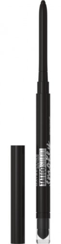 MAYBELLINE - TATTOO LINER - Smokey Gel Pencil - Automatic eyeliner in pencil with a sponge - SMOKEY BLACK