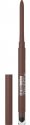 MAYBELLINE - TATTOO LINER - Smokey Gel Pencil - Automatyczny eyeliner w kredce z gąbką - SMOKEY BROWN - SMOKEY BROWN