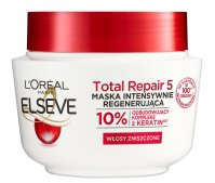 L'Oréal - ELSEVE - Total Repair 5 - Maska intensywnie regenerująca do włosów zniszczonych - 300ml