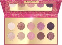 Eveline Cosmetics - Romantic - Eyeshadow Palette - Paleta 10 cieni do powiek - Edycja limitowana 