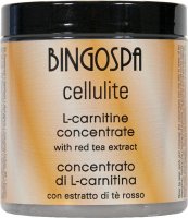 BINGOSPA - Cellulite L-carnitine Concentrate - Concentrate with L-carnitine and red tea extract - Fights cellulite - 250 g