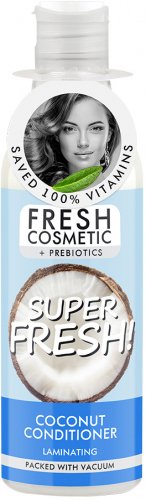 Fito Cosmetic - FRESH COSMETIC - Super Fresh! - Coconut Conditioner Laminating - Kokosowy balsam do włosów o działaniu laminującym - 245 ml