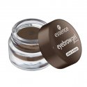 Essence - EYEBROW GEL - COLOR & SHAPE - Eyebrow styling gel - 04 DARK BROWN - 04 DARK BROWN