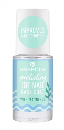 Essence - Protecting Toe Nail Base Coat - Ochronna baza do paznokci do stóp - 8 ml