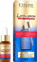 Eveline Cosmetics - BioHYALURON 3 x Retinol System - Multinaprawcze serum przeciwzmarszczkowe do twarzy - Noc - 18 ml