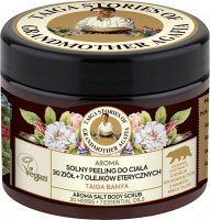 Agafia - Taiga Stories - Aroma Salt Body Scrub - 30 herbs + 7 essential oils - 300 ml