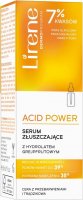 Lirene - ACID POWER - Serum złuszczające do twarzy z kwasami i hydrolatem grejpfrutowym - 30 ml